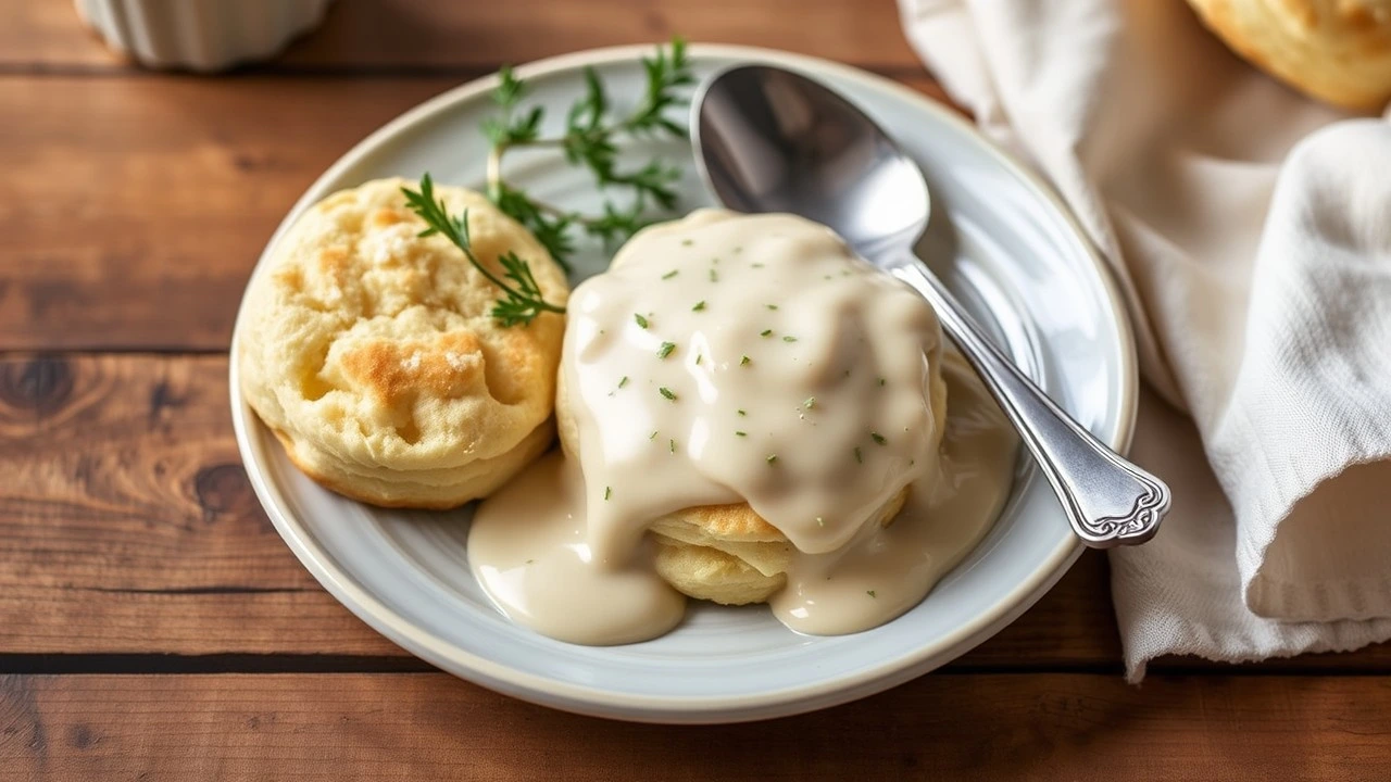 Dolly Parton milk gravy recipe