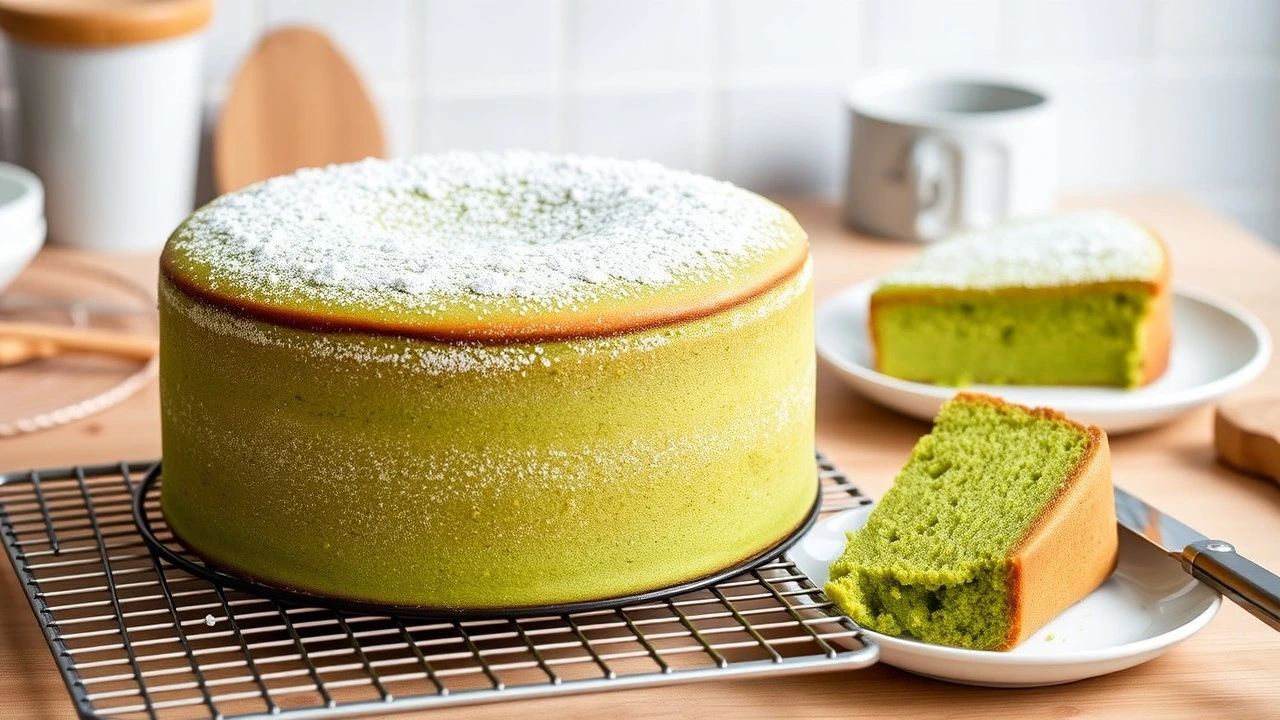 Vegan Matcha Cake Recipe