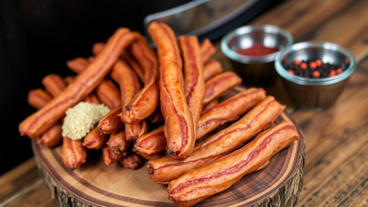 venison snack stick recipe