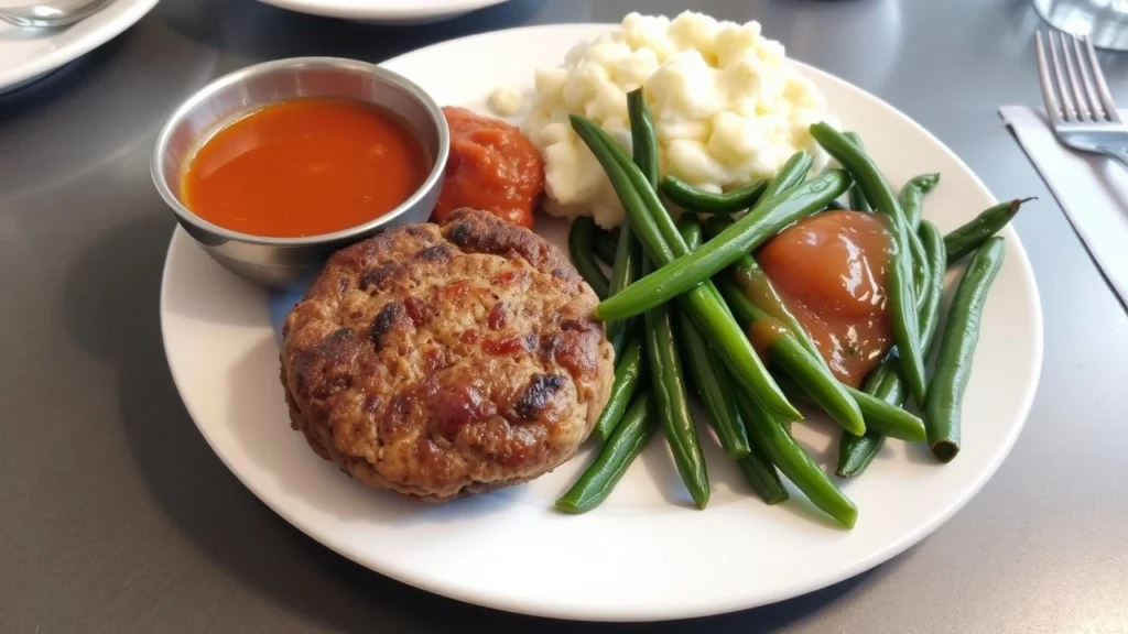 recipe hamburger green beans tomato soup mashed potatoes