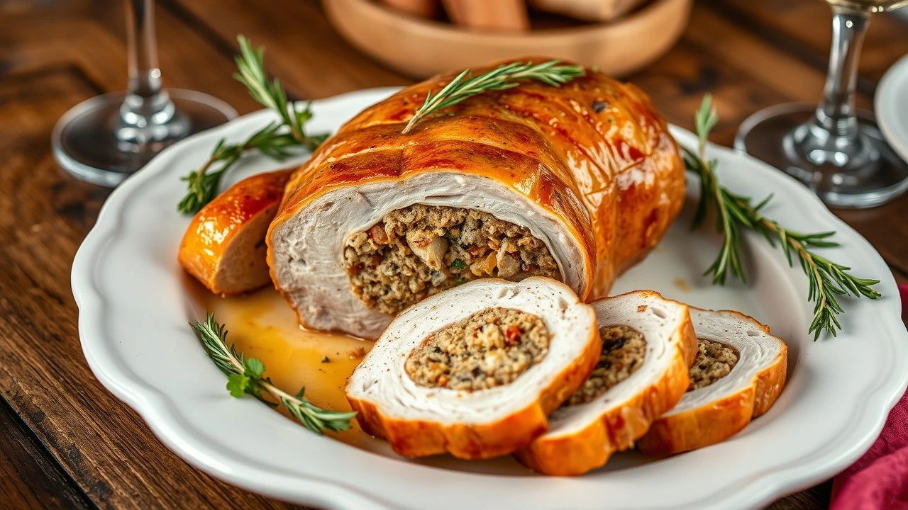 stuffed pork loin recipe